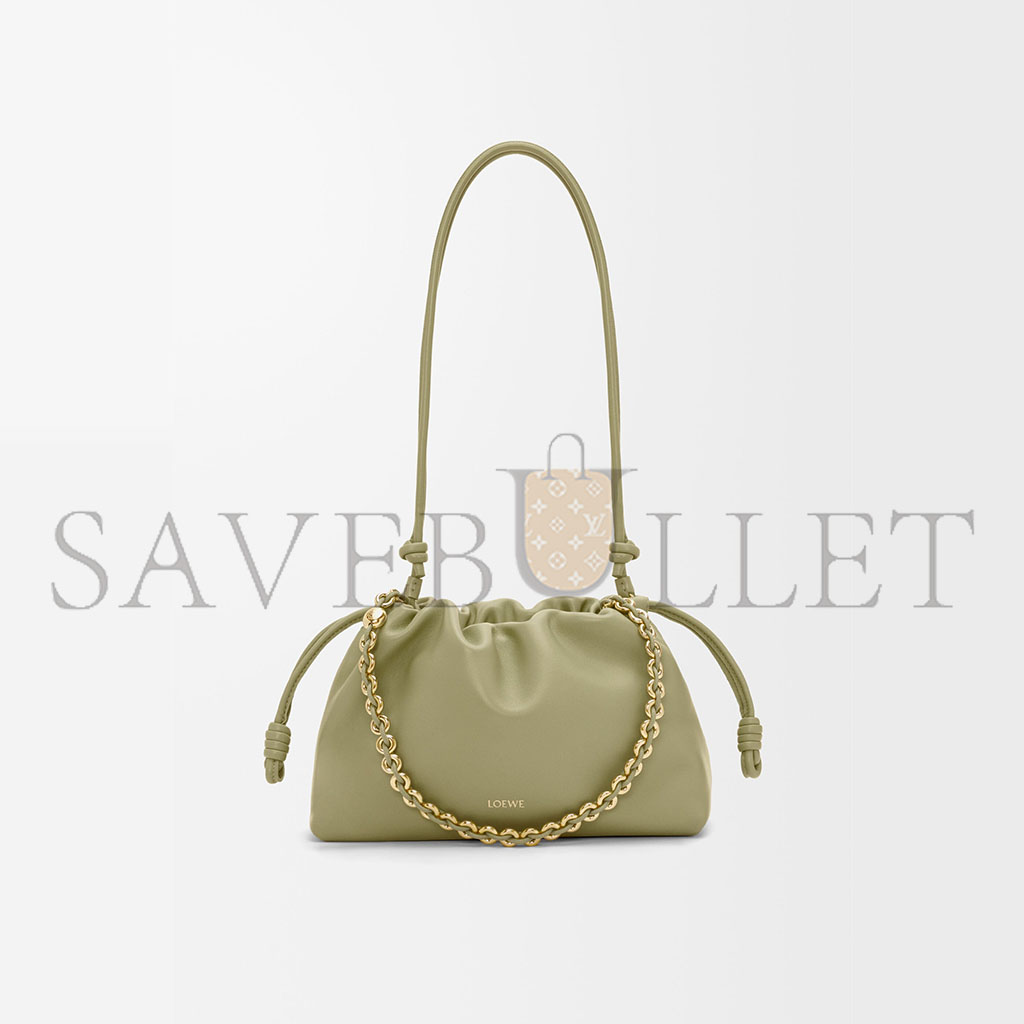 LOEWE MEDIUM FLAMENCO PURSE IN MELLOW NAPPA LAMBSKIN 0011180841 (30*20*10.5cm)